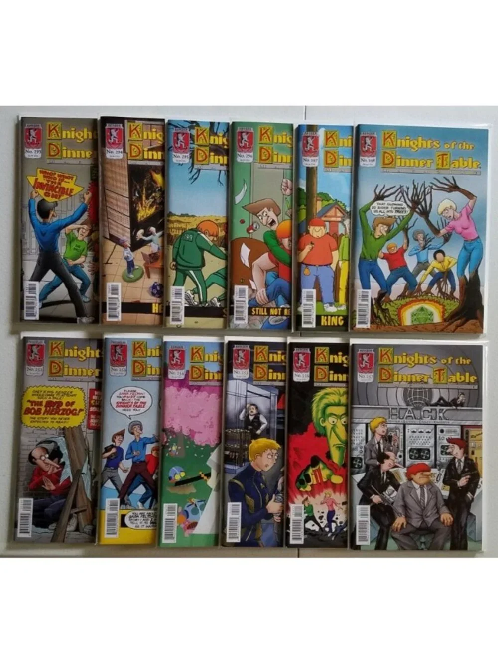 Knights of the Dinner Table Lot of 12 Magazine Comic Books